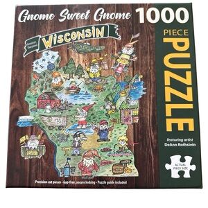 The Lang Companies Wisconsin Gnome 1000 Piece puzzle